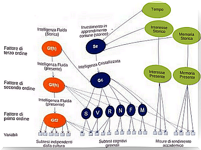 Cattell's model of intelligence