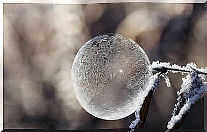 Ice bubble