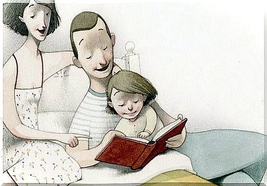 Read your children a book before bed, don't let them watch TV