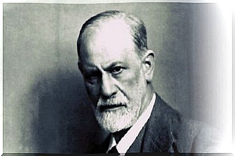 Sigmund Freud in a photo