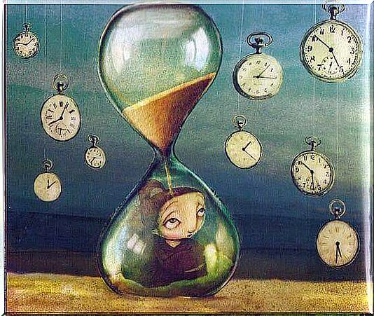 Time does not erase feelings, it finds a place for them